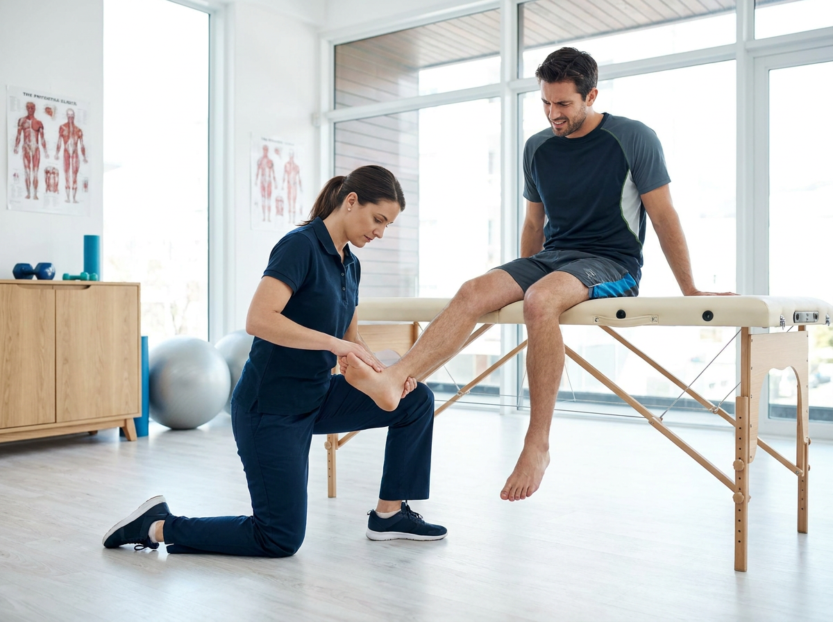Physio foot assessment arch