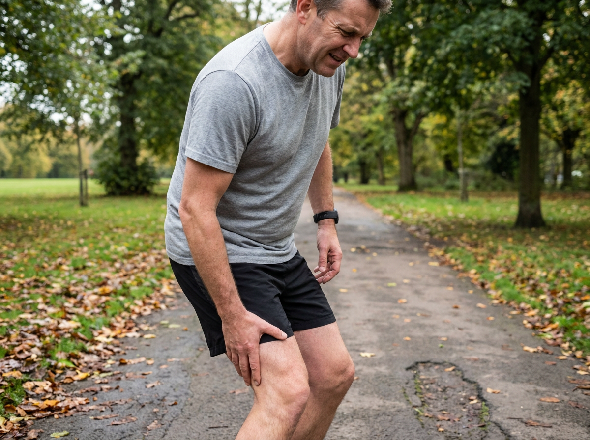  IT band syndrome causing outside knee pain when running in Chelmsford