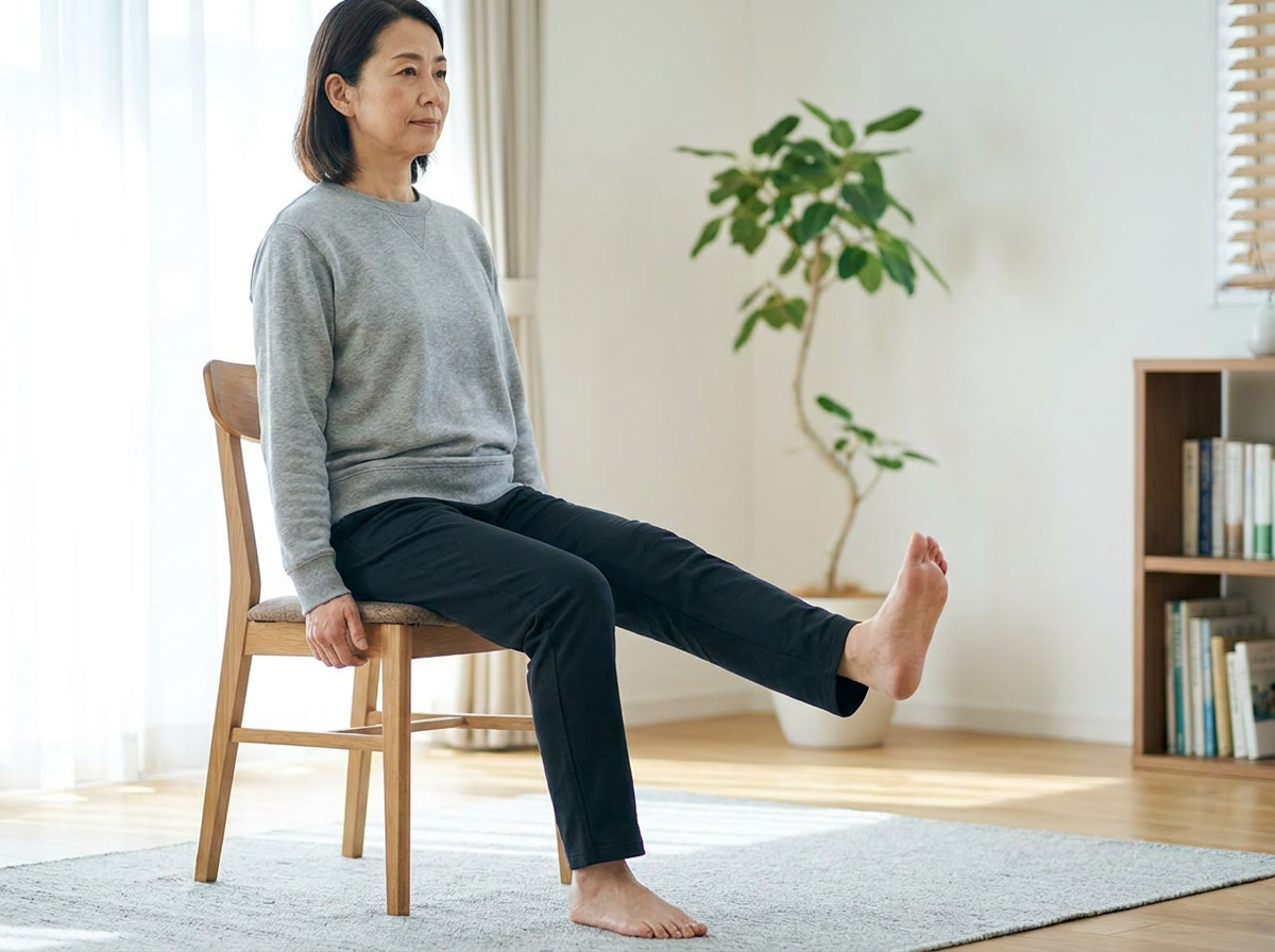Seated sciatic nerve glide