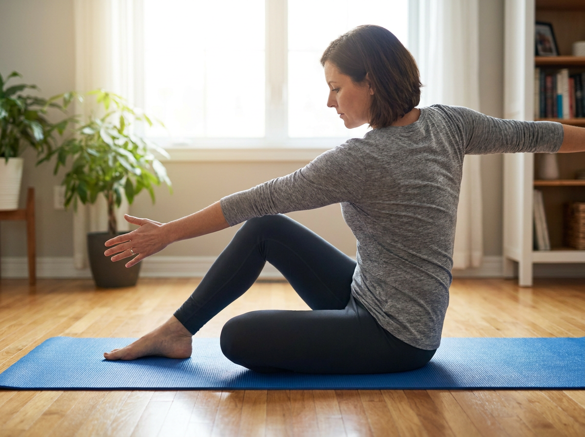 Upper back mobility exercise for neck pain relief &ndash; physio advice in Chelmsford, Essex